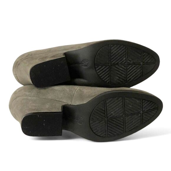 L'Amour Des Pieds Jolanda Charcoal Suede Woman's Pump, Size 8.5 - Picture 9 of 11